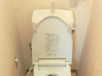 トイレリフォーム 機能を見直して快適になったトイレ