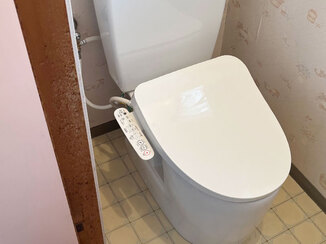 トイレリフォーム コストパフォーマンスに優れた、使いやすいトイレ